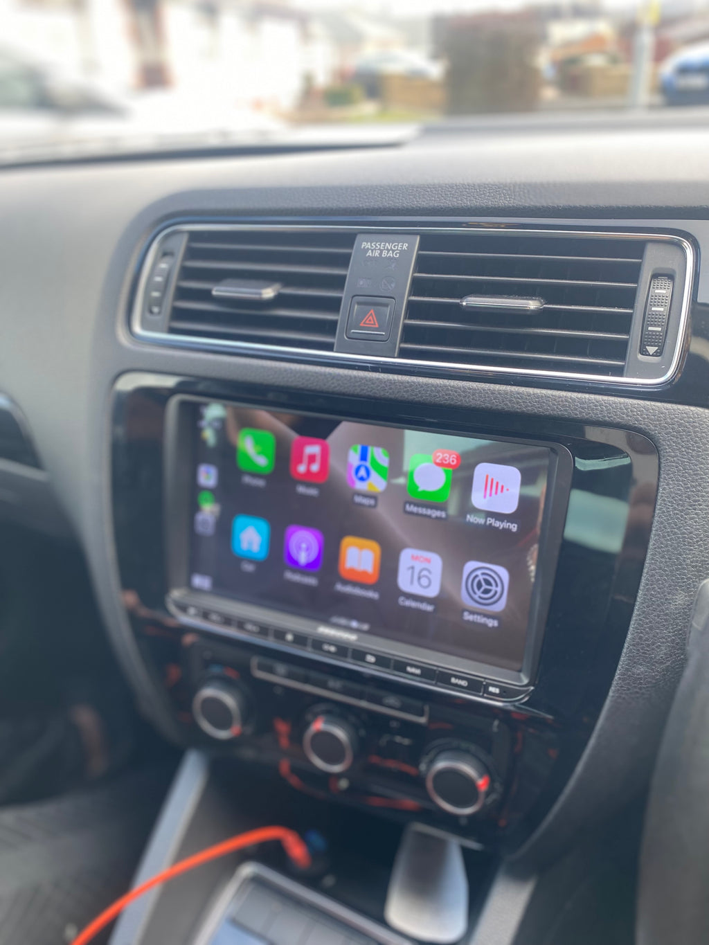 Volkswagen Passat b6 b7 golf 5 6 Polo Jetta Skoda Carplay & Andriod auto