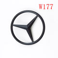 3D ABS Black A35 A45 A160 A180 A200 A250 Logo Letters 4MATIC Badge For Mercedes Benz W176 W177 Car Rear Star Sticker AMG Emblem