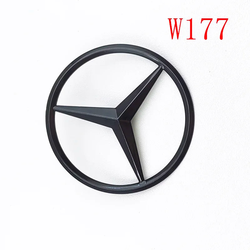 3D ABS Black A35 A45 A160 A180 A200 A250 Logo Letters 4MATIC Badge For Mercedes Benz W176 W177 Car Rear Star Sticker AMG Emblem