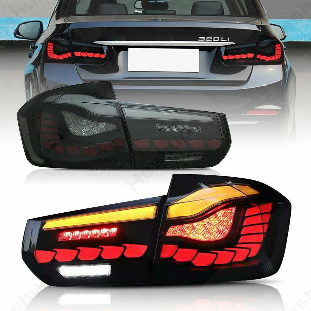 Taillights For BMW 3-Series F30 F35 F80 M3 2012 - 2018 Taillamp Tail light Rear Lamps Full LED Dynamic DRL Brake Lamp Automotive