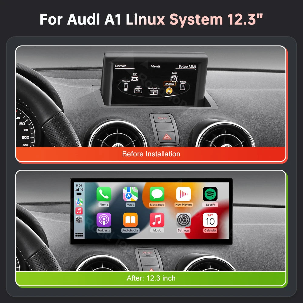 Audi A1 2012-2018 12.3inch