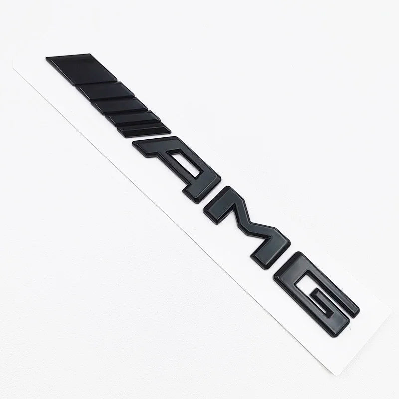 3D ABS Black A35 A45 A160 A180 A200 A250 Logo Letters 4MATIC Badge For Mercedes Benz W176 W177 Car Rear Star Sticker AMG Emblem