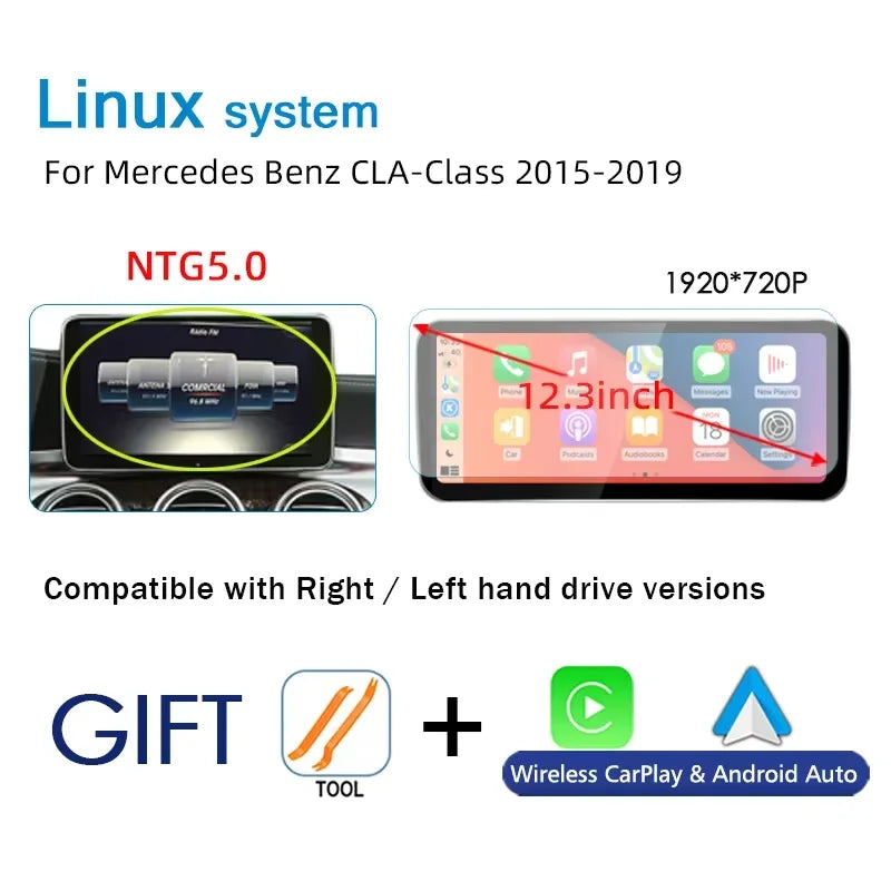 Mercedes Benz Screens NTG5.0