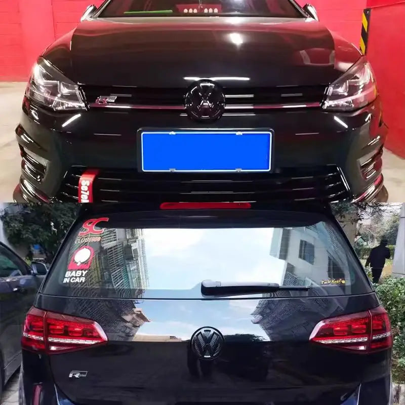 Black badges For Volkswagen GTI Golf Polo 6 7 Passat VW CC Tiguan T-ROC Jetta